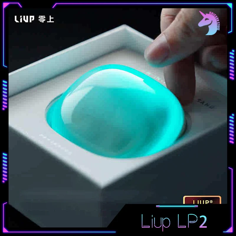 LIUP Clip LP2 Wireless Earphone Luminous Quicksand Earbuds AI Call Noise Cancellation Headset Bluetooth Gamer Low Latency Custom