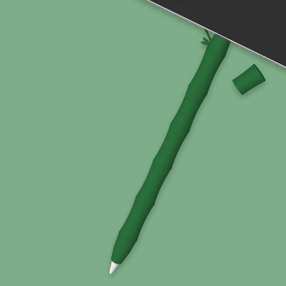 

Silicone Sleeve Bamboo Texture Stylus Cover Anti-Slip For Pencil 1 Pencil Protector Accessory Touch Pen Tablet Pc Parts