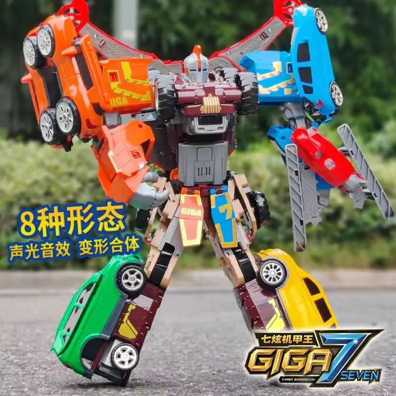 7 em 1 tobot transformando robô para carro brinquedos coreia dos desenhos animados irmãos anime tobot deformação carro avião brinquedos para crianças presente