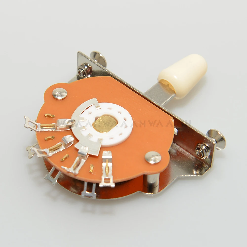 3 Way 5 Way Guitar Pickup Switch including Screws Pickup Selector Metal For Electric Guitar Replacement