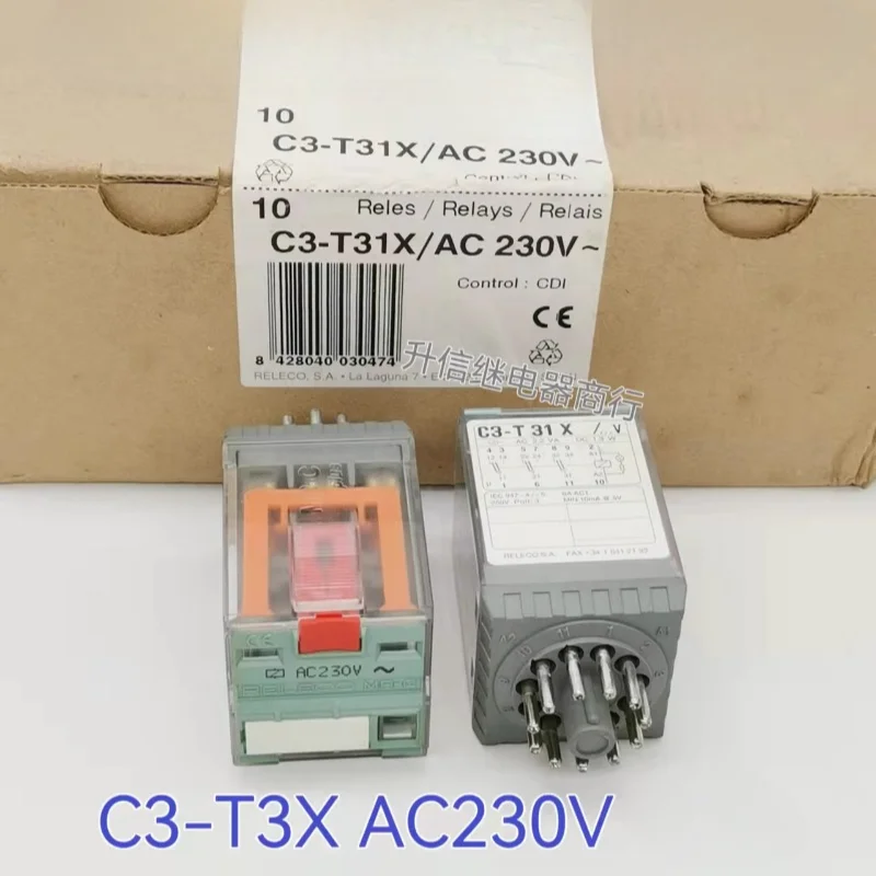 

（Brand New Original）1pcs/lot 100% original genuine relay:C3-T31X AC230V 11pins power relay