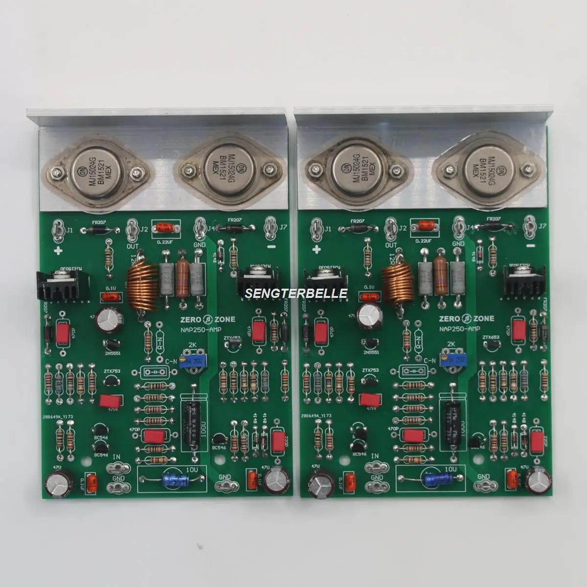 영국 NAIM NAP250 /135 앰프의 한 쌍 Hifi NCC200 전력 증폭기 보드/키트 베이스