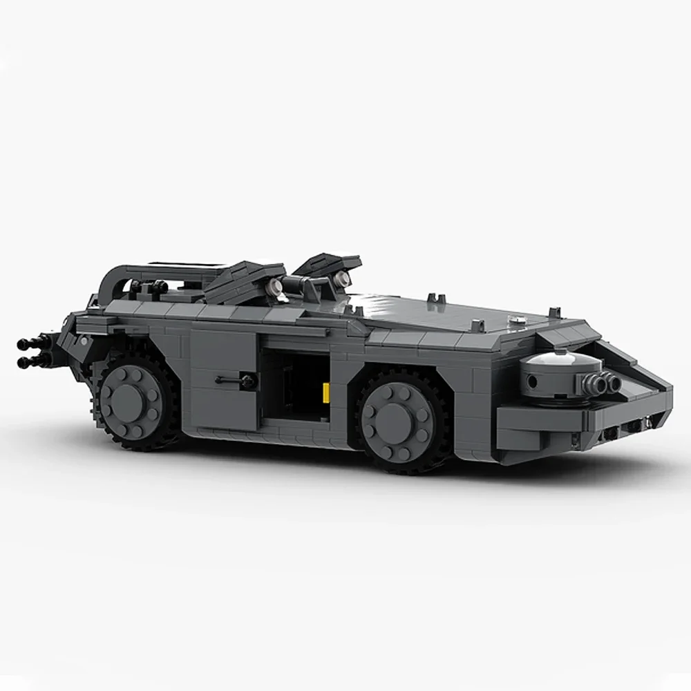 Gobricks MOC الفضاء Aliensed M577 APC المدرعة شؤون الموظفين الناقلون بنة مجموعة العسكرية سلسلة الدبابات ألعاب من الطوب طفل هدية