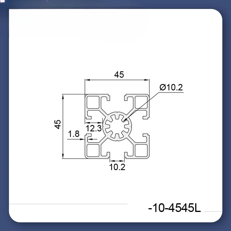 45x45-industrial-aluminum-profile-european-standard-4545-alloy-workbench-frame-stock-available