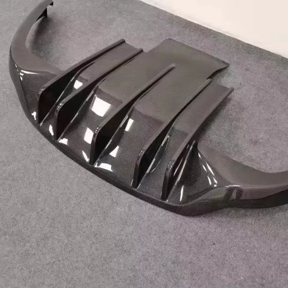 

STLFModified Carbon Fiber DMC Rear Lip Tail Lip Spoiler Surround for 07-15 Maserati GT GTS Body Parts