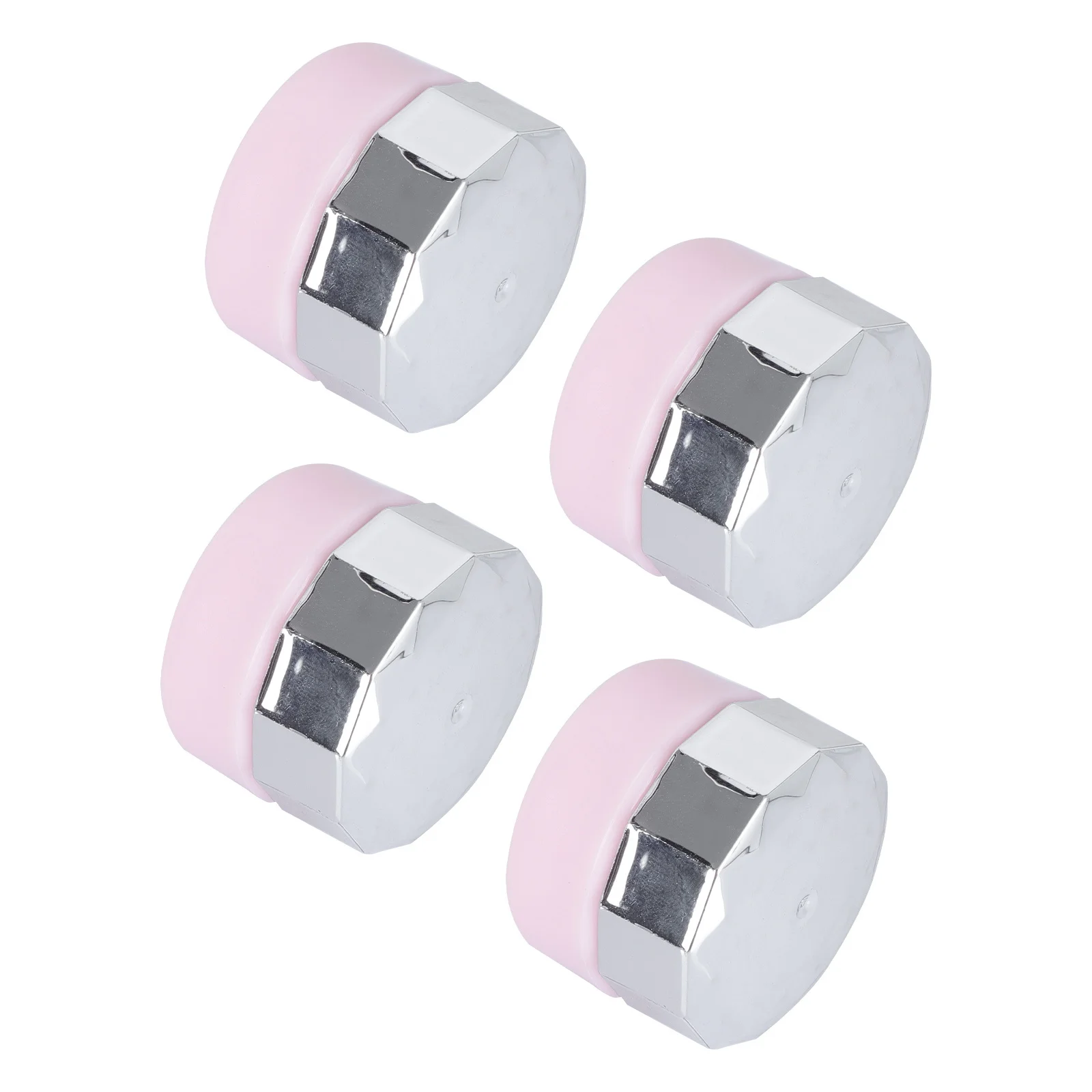 ขวดเจลกาวติดเล็บ 4 ชิ้น ภาชนะเปล่าแบบพกพาสำหรับเดินทาง ขวดพลาสติกทนทานสำหรับเก็บโลชั่น ครีม