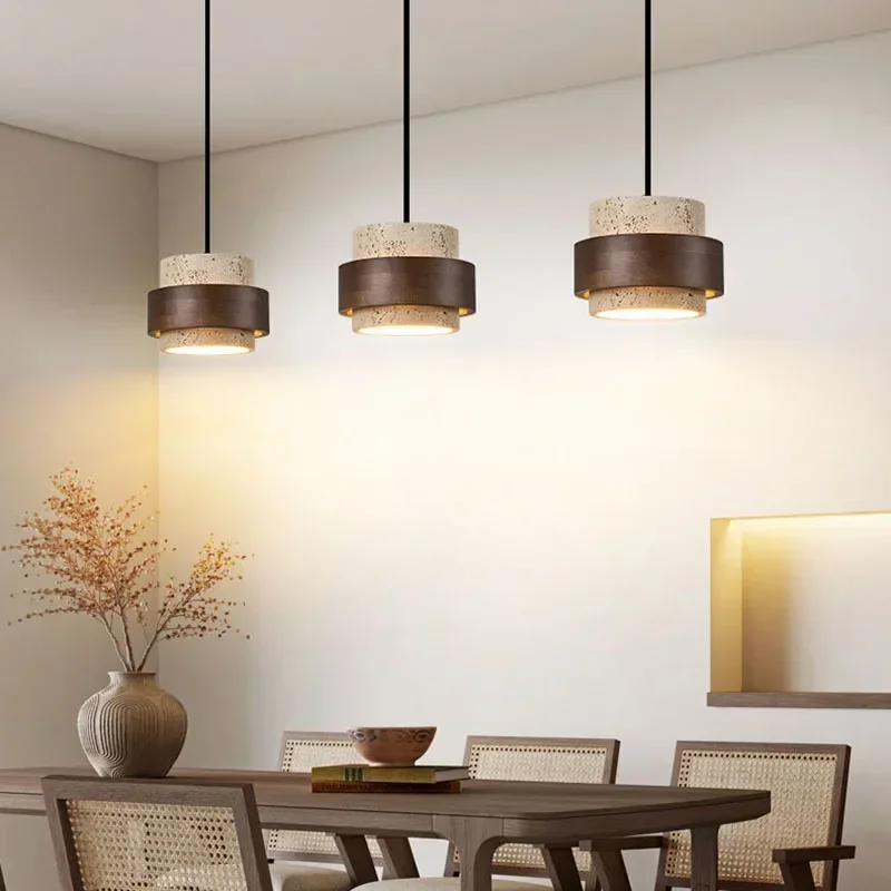 

Japanese Wabi Sabi Style Bar Pendant Lamp Personalized and Creative Retro Style Homestay Restaurant Atmosphere Lighting Fixtures