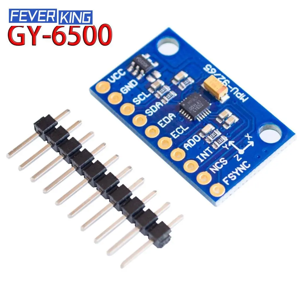 GY-6500 MPU-6500 6DOF Six-axis Accelerometer 6-axis Attitude Gyro Sensor Module SPI Interface MPU6500