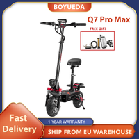 BOYUEDA Q7 Pro Max Electric Scooter, 1600W*2 Motor, 52V 28AH Battery 10-inch Tire, 70km/h Max Speed,Disc Brakes,LCD Display