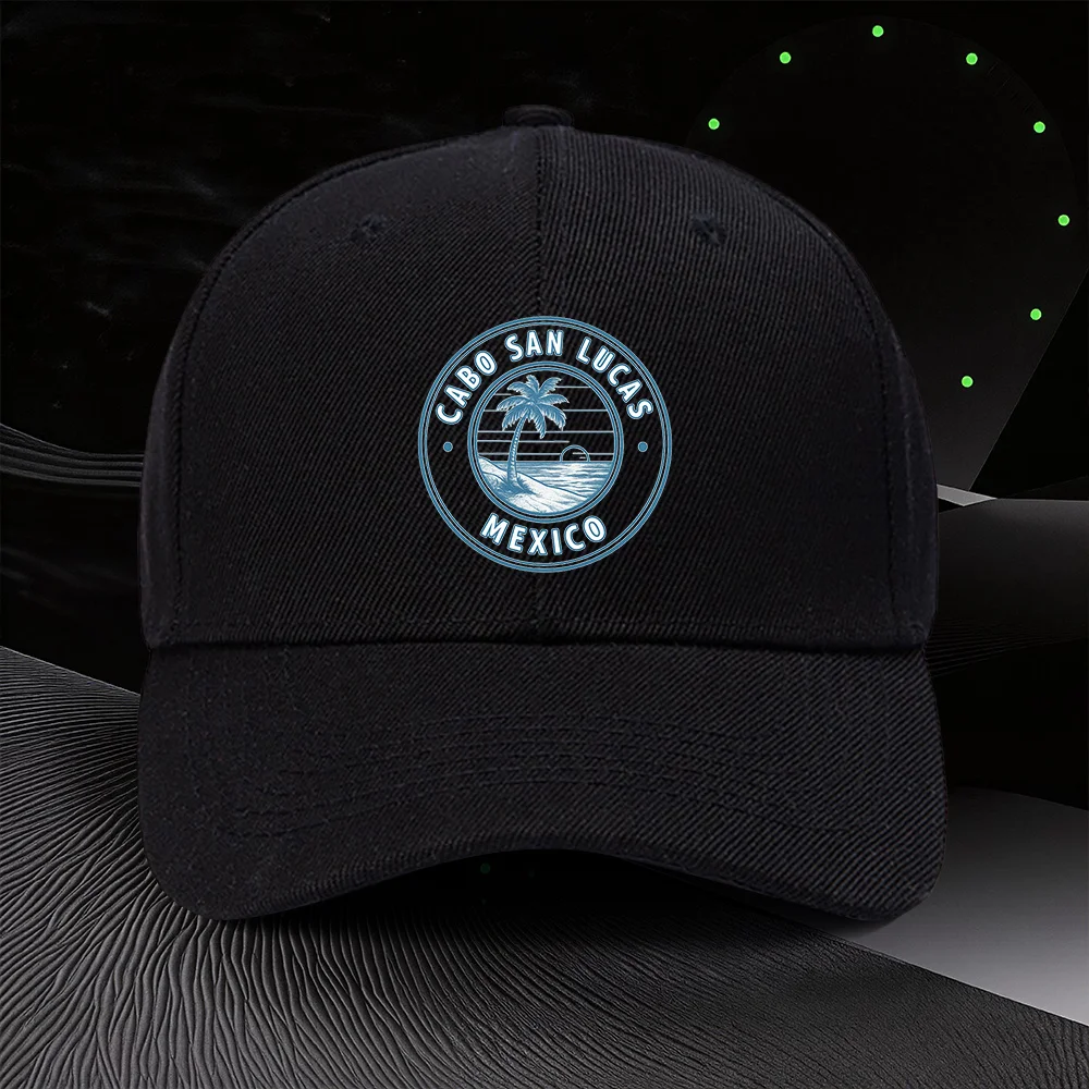 Gorra Ajustable con Diseño de Cabo San Lucas, México, Estilo Deportivo para Hombre y Mujer, Regalo Ideal para Viajes, Vacaciones, Recuerdos