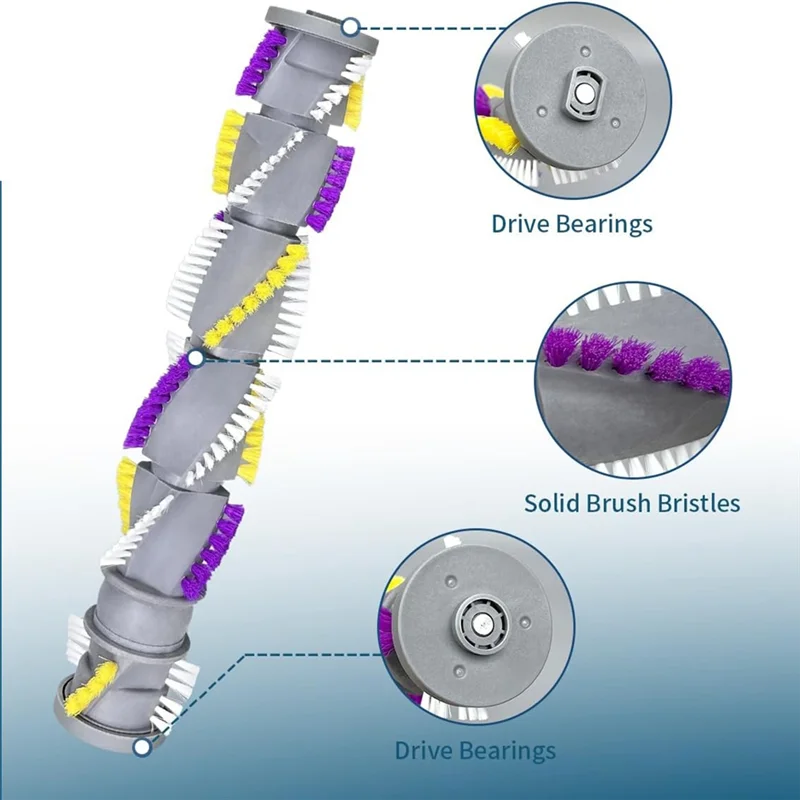 A44U استبدال فرشاة الأسطوانة لبيسيل 2252 2253 2254 2255 2256 2258 2489 2488 2486 2259 1830 2260 1327 أجزاء فراغ