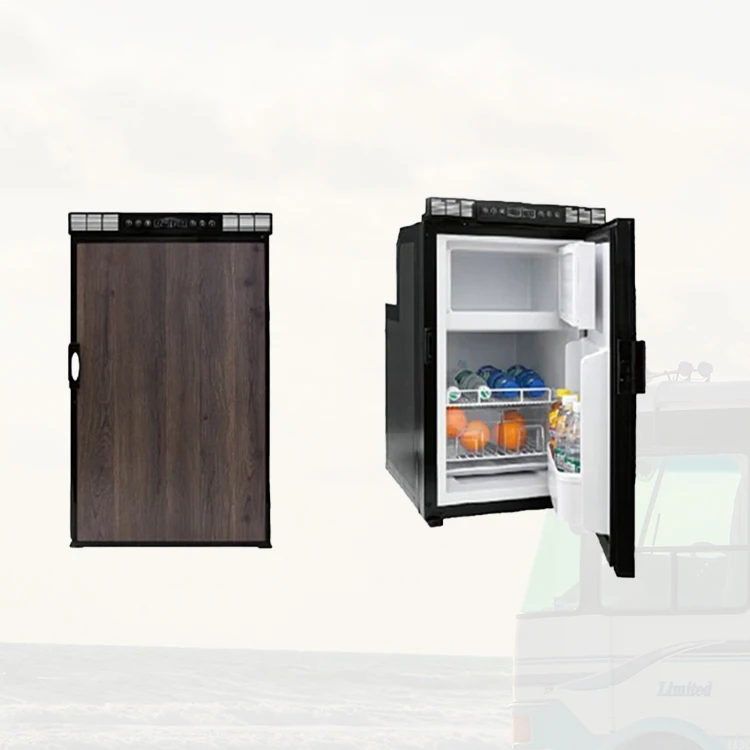 

Wholesale Price RV Refrigerator Built-In Camper Van Refrigerator 12V/24V Caravan Refrigerator