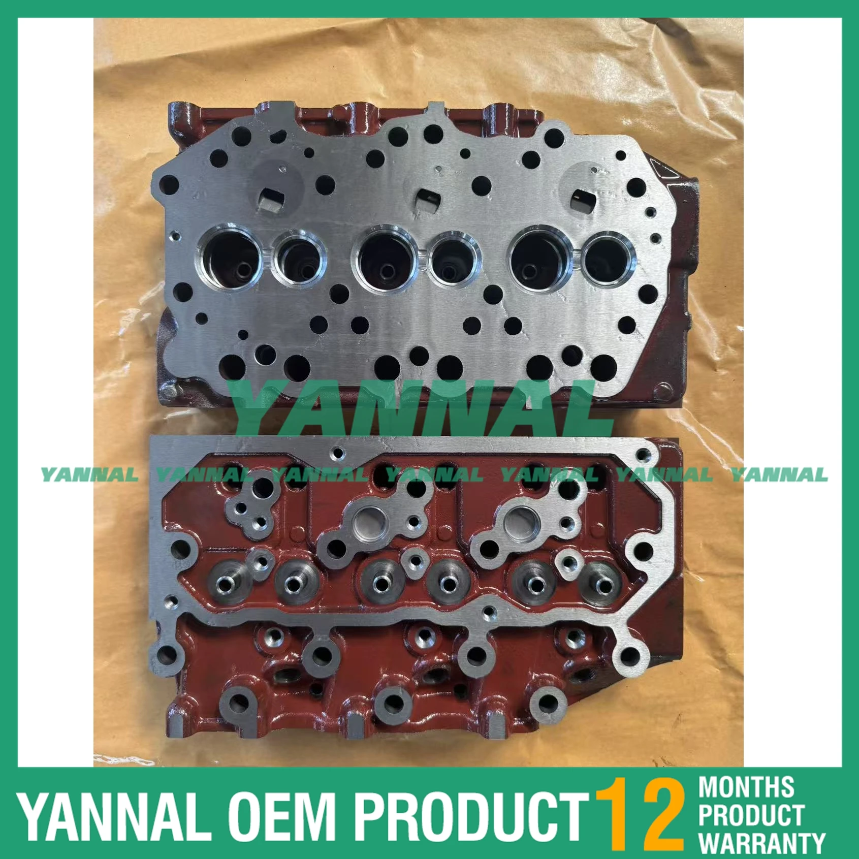 

Головка блока цилиндров 283-1273 2831273 для экскаватора Caterpillar 303.5C CR 303C CR 304D CR с двигателем S3Q2 S3Q