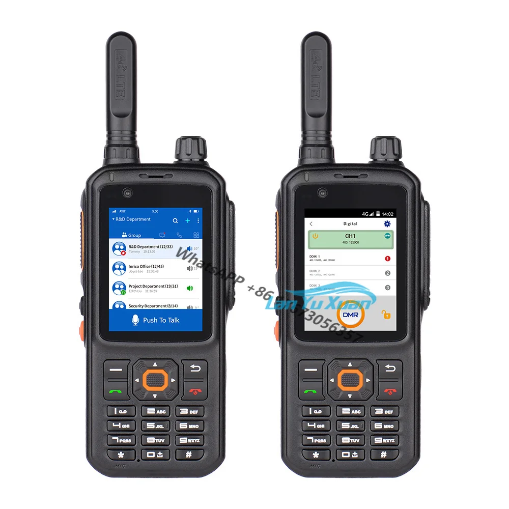 Handheld Radio Inrico T368  Walki Talki Wifi Two Way 