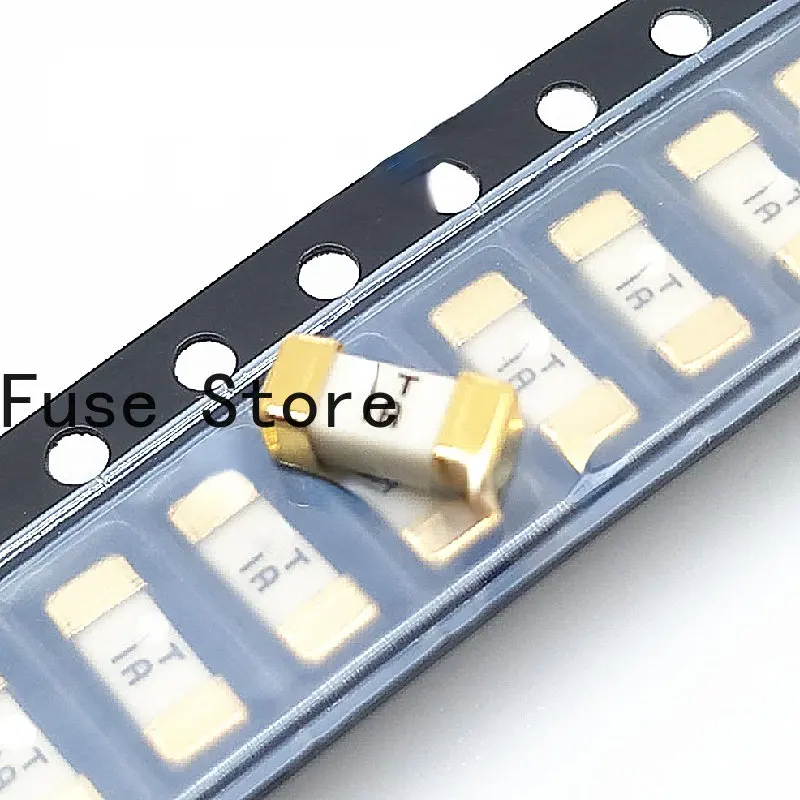 10PCS Import 0452001.MRL1808 SMD Fuse T 1A 125V Delay Slow Melt