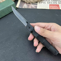7096K 8Cr13Mov Blade Hunting EDC Multi-function Knife Nylon Fiber Handle Outdoor Survival Knife Portable Camping Pocket Knife
