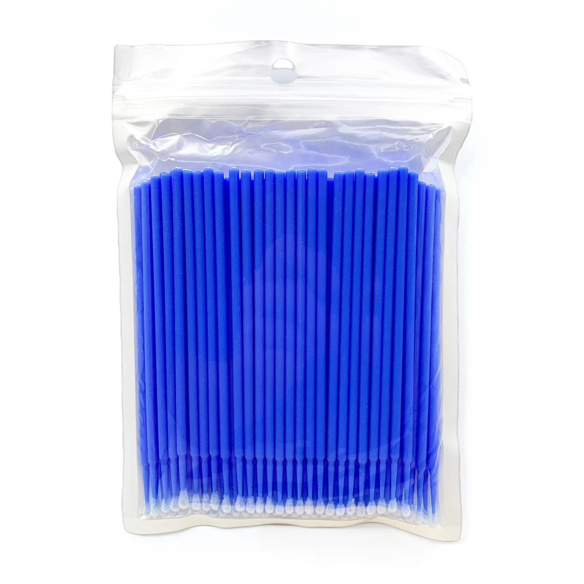 100PCS Disposable Colorful Cotton Swabs MicroBrush Eyelashes Extension Cleaning Swab Cosmetic Tool Lashes Extensions Cotton Swab