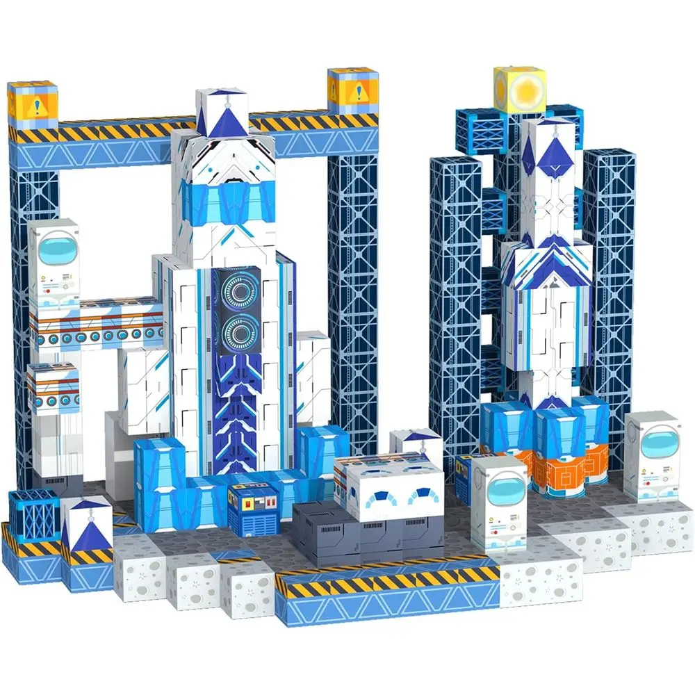 

STEM 154-Piece Magnetic Building Blocks Set for Kids, Montessori-Inspired Toys for Ages 3-10, Ideal Birthday Gift