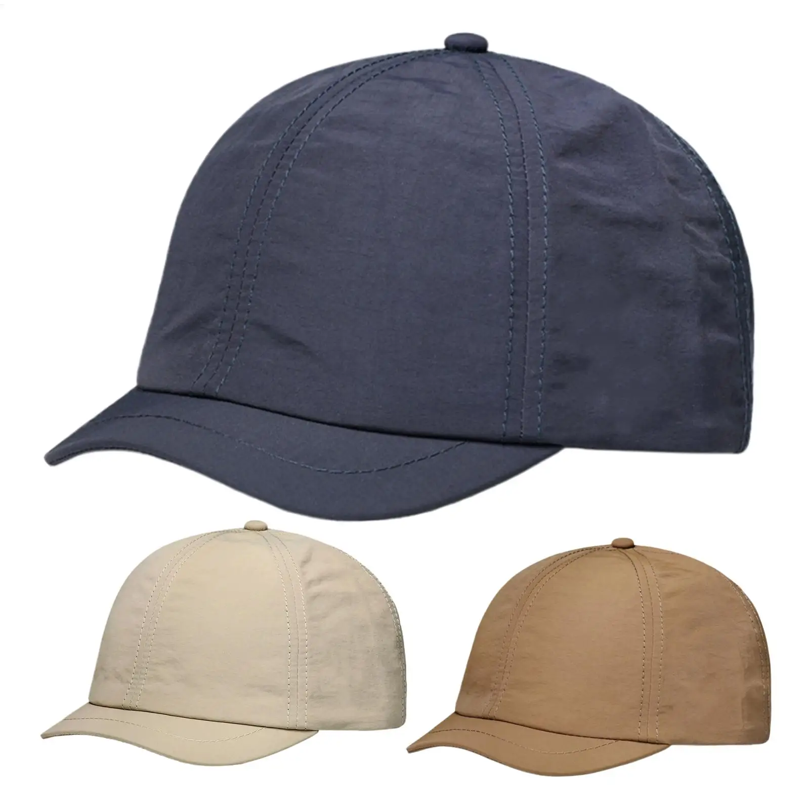 Letnia czapka baseballowa, sportowa czapka outdoorowa, unisex, szybkoschnąca, oddychająca, składana czapka rowerowa, ochrona przed słońcem