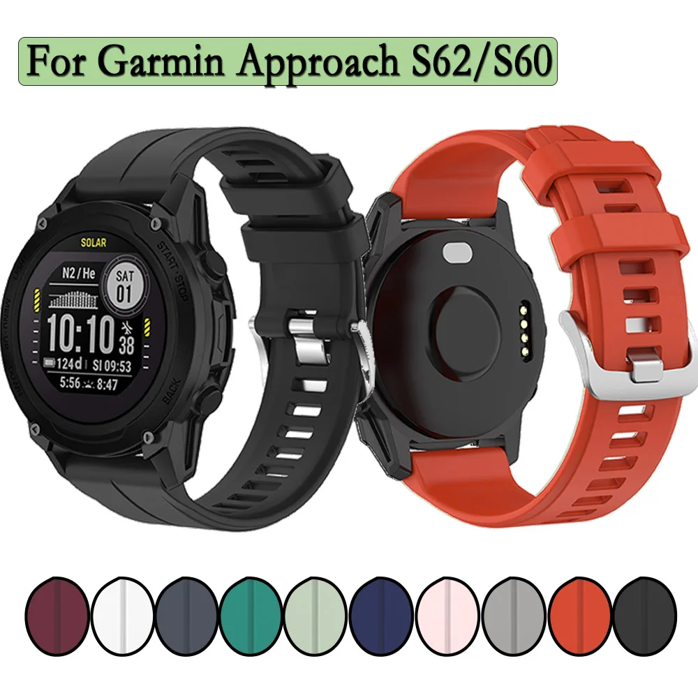 22mm Watchband For Garmin Descent G1 Strap Silicone Wristband Bracelet For Garmin instinct/instinct 2/Fenix5/Quatix5