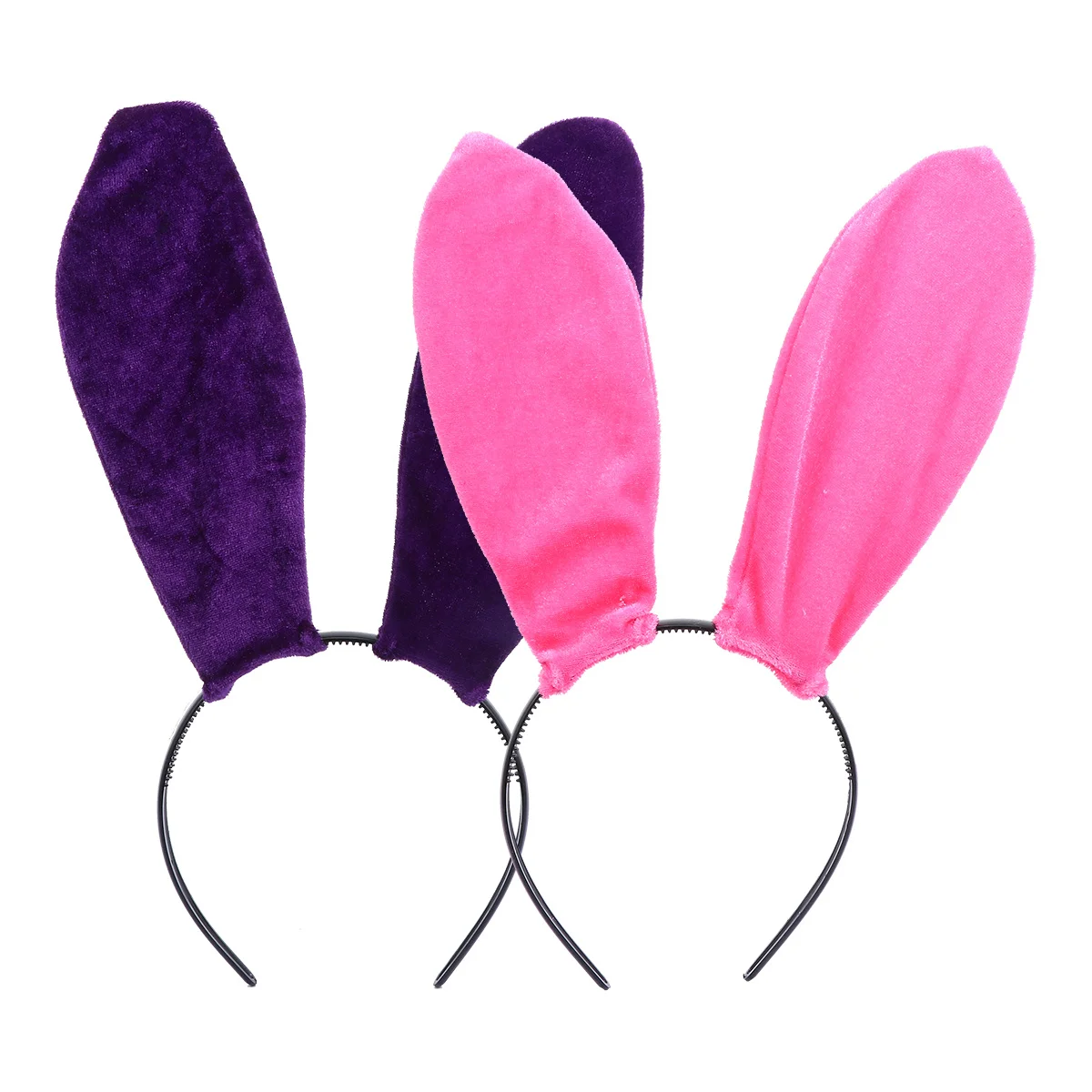

2Pcs Performance Hairband Rabbit Ears Headband for Festival Cosplay Party Masquerade Wear Ear Hair Hoop Comfort Fit