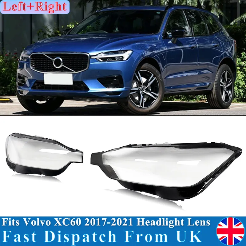 

Headlamp Shell For Volvo XC60 T4 T5 T6 156 246 2017 2018 2019 2020 2021 Front Headlight Lens Covers Lampshade Left Right Shade