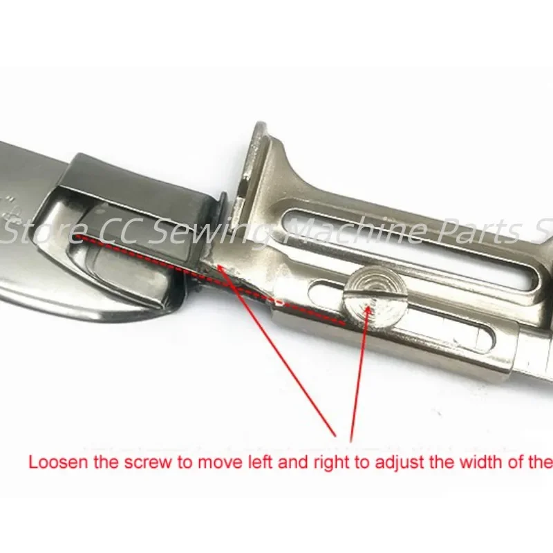 DY203 Регулируемая папка-переплет для промышленной швейной машины, распашная насадка для папок с плоским швом Hemmer DY203 Регулируемая папка-переплет для промышленной швейной машины, распашная насадка для папок с плоским швом Hemmer