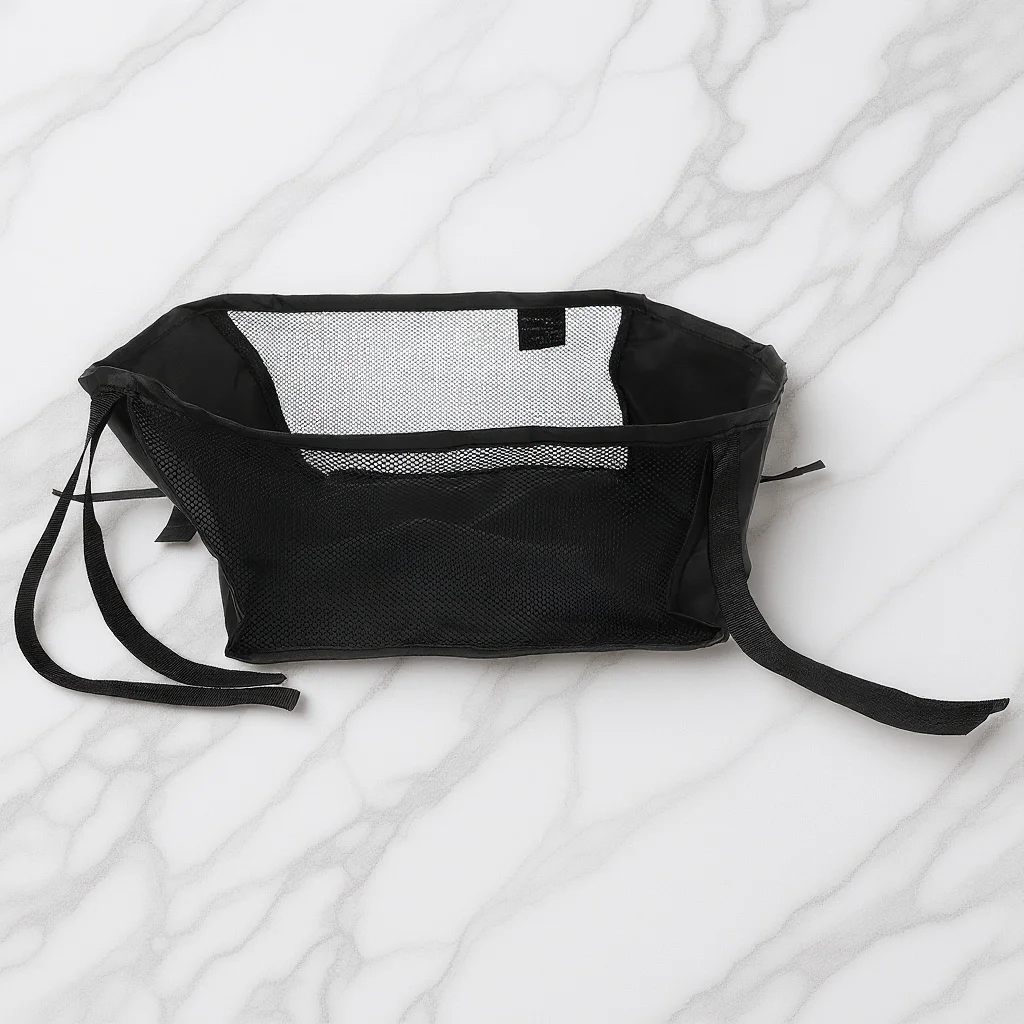 

Stroller Bottom Organizer Bag Multipurpose Safe Sturdy Design for Baby Accessories Travel Shopping Convenience