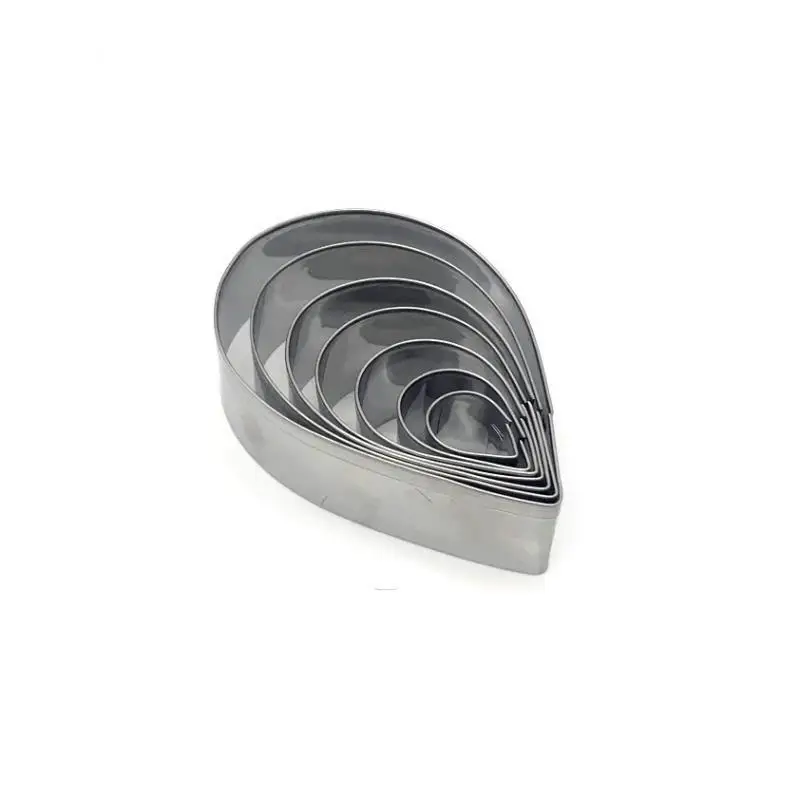 Professional Fondant Cutters Set Stainless Steel Anti-crack Practical Biscuits Template For Home Cooking Tool