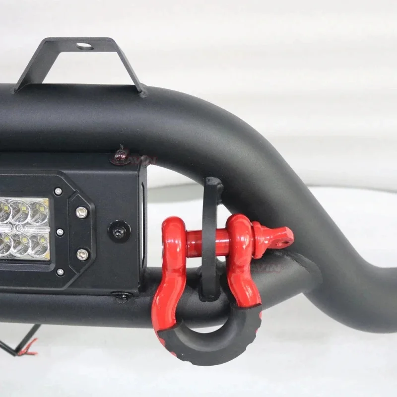 Automotive Exterior Parts Powder Coating Steel Front Bar With Grill Guard Bumper Protective Bar