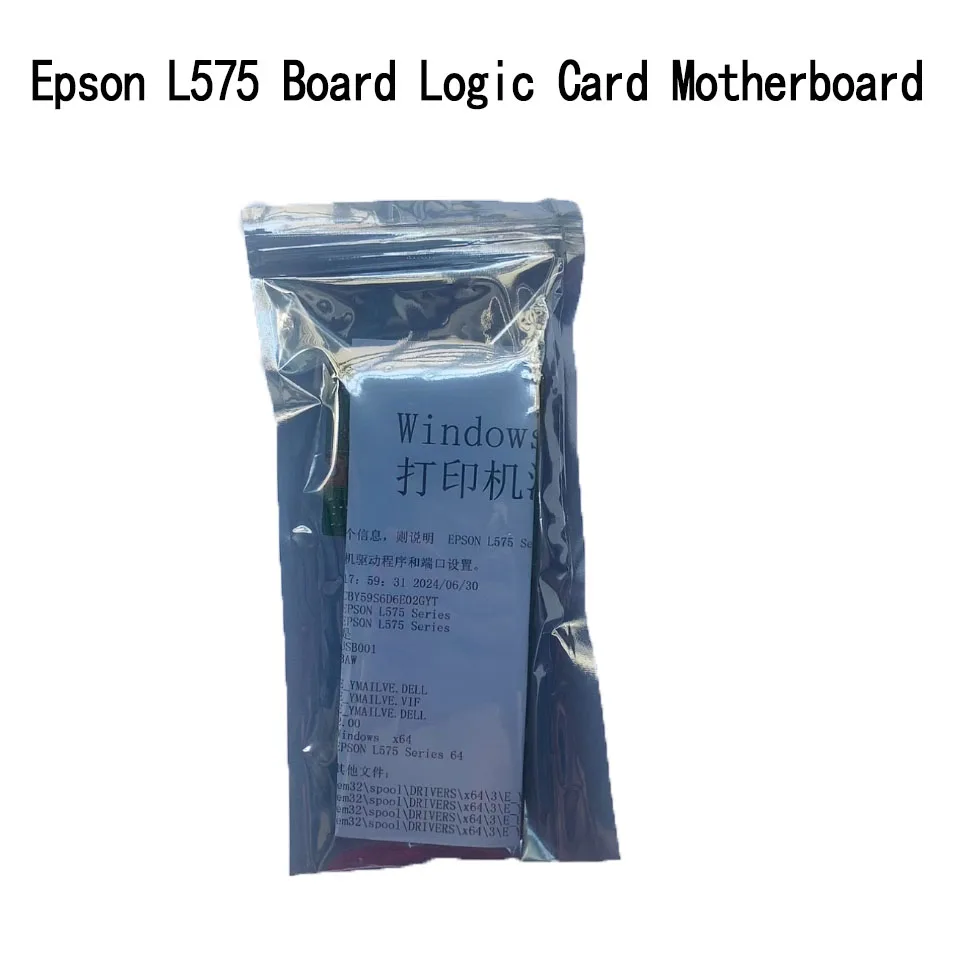 Epson L575 Board Logic Card Motherboard For Epson L575 Multifunctional Printer Epson L575 Spare Parts MainBoard