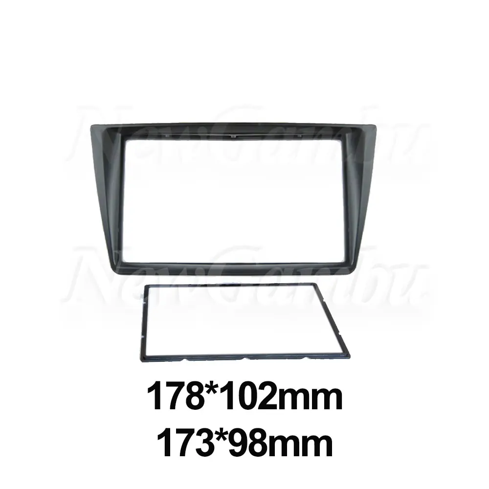 Car Fascia Frame For GREAT WALL VOLEEX C30 2009-2012 Frame No Cable Double 2 Din Android Screen Dash Panel Trim Console Bezel