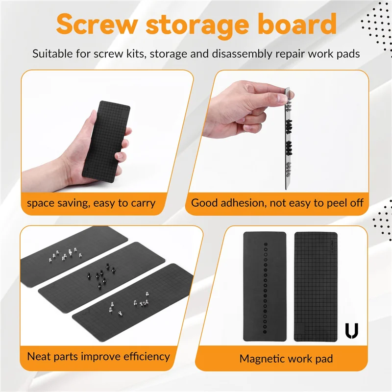 【Popular】For Xiaomi Mijia For Wowstick Wowpad Magnetic Screwpad Screw Postion Memory Plate Mat For Screwd Kit,1Fs 1P+ Electric D