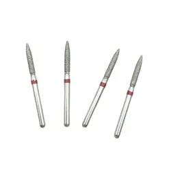 10pcs/box Dental Diamond Burs Drills High Speed Handpiece Polishing Whitening Product FG Bur Drill FO-21F