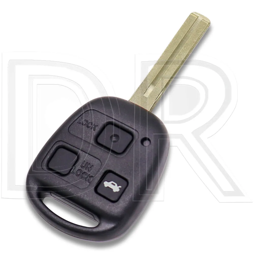 Clé télécommande de voiture à puce P/N:50171, 433MHz, 4C/4D67/4D68, pour Toyota Land Cruiser Prado RAV4 Kluger Previa FJ Cruiser Tarago Lexus