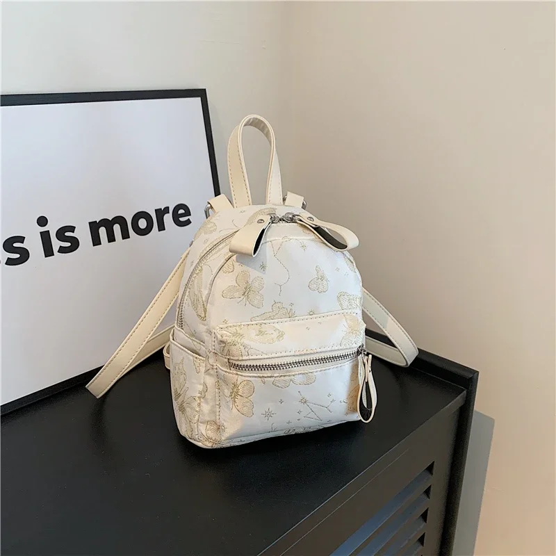 

Высококачественный модный рюкзак с вышивкой бабочки, Лидер продаж 2024, вместительные универсальные сумки через плечо для женщин