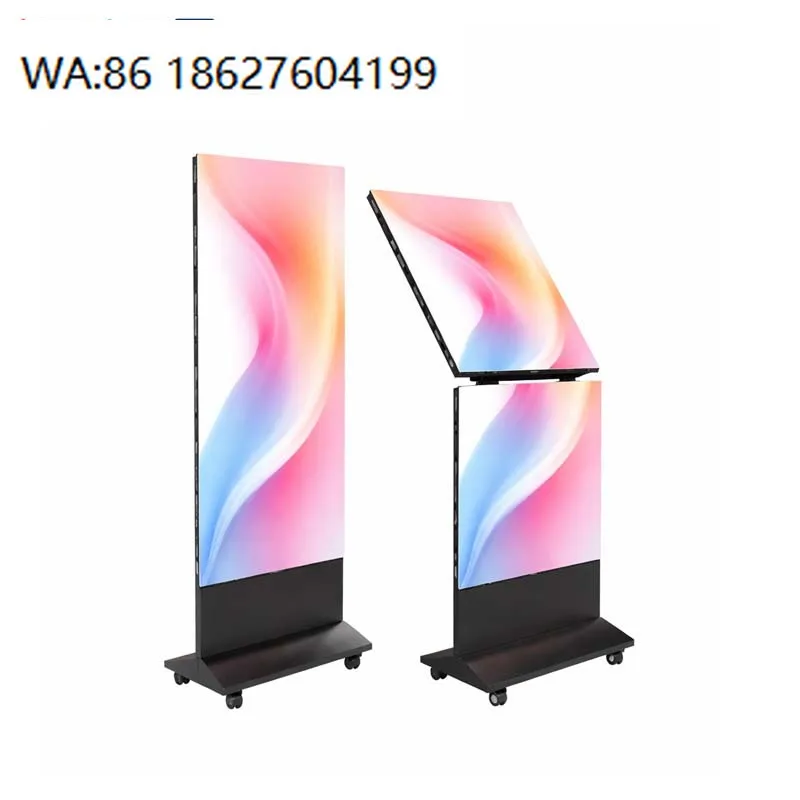 LED Display LED Screen Hot Selling 1920X640mm Indoor Foldable P186 P25 LED Poster Display Screen for Hotel Cinemas