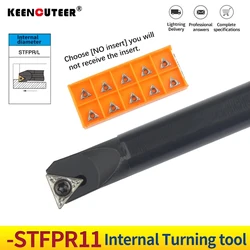 S10K-STFPR11 S12M-STFPR11 S16Q-STFPL11 S20R-STFPR11 Lathe Cutter Internal Turning Tool Holder Boring Bar TPMT Carbide Insert CNC