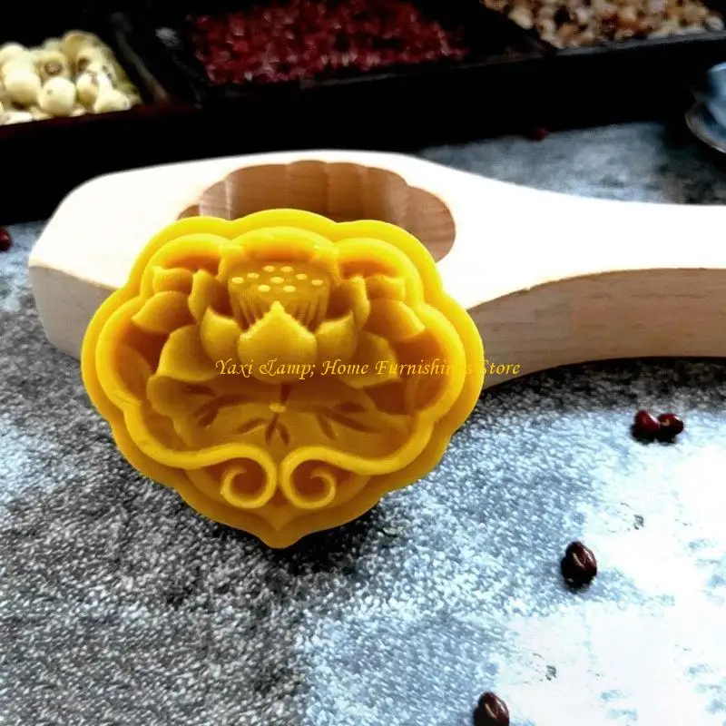 

W8EA Деревянный материал DIY DIY MOONCAKE ПРИМЕНДА