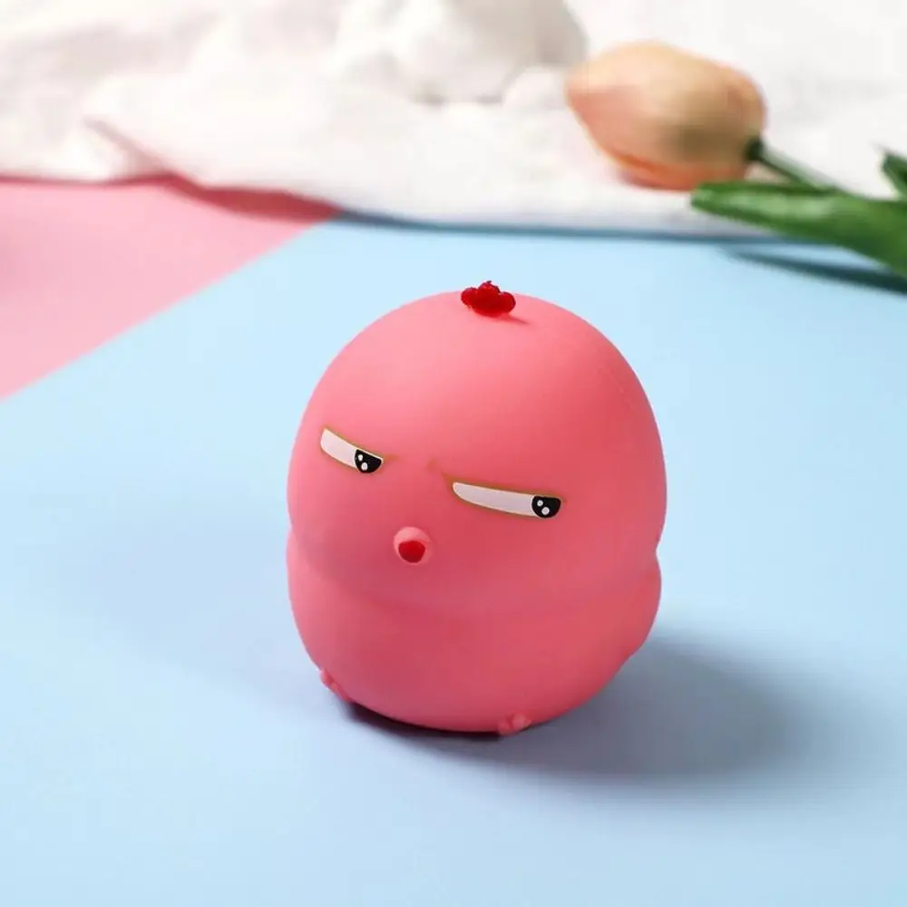 Mignon petit poulet jaune poulet presser jouet rebond lent Fidget dessin animé Fidget jouet sensoriel 3D pincement Compression jouet enfants