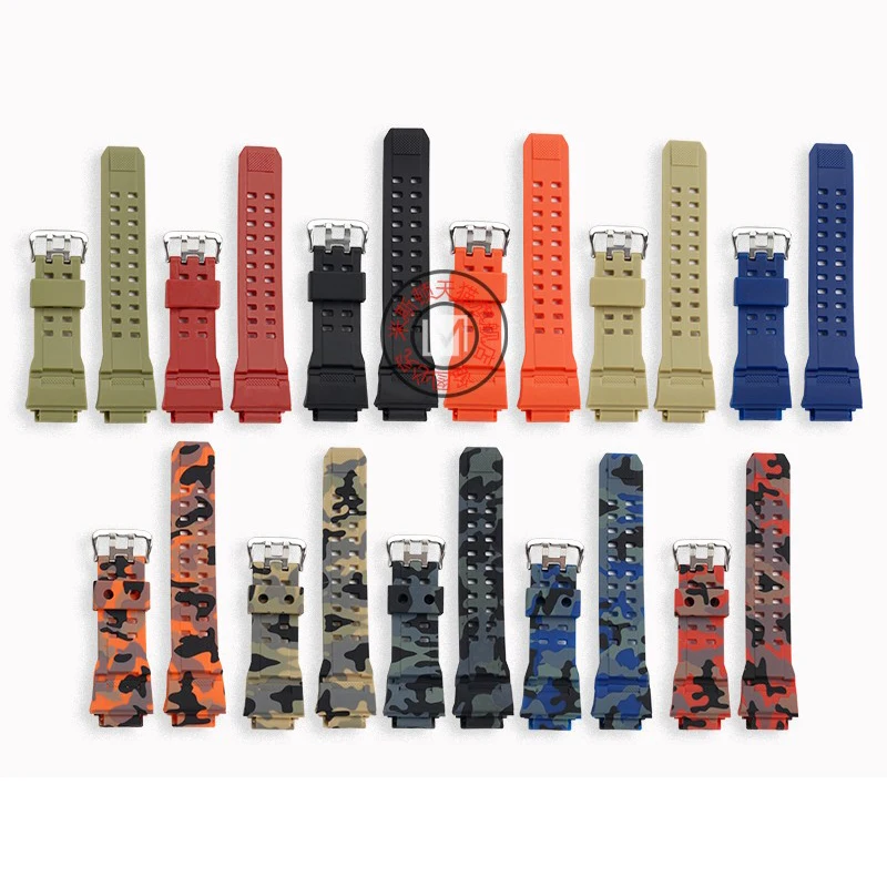 For Casio G-SHOCK Series Clay Figurine GW-9300 Cat Figurine GW-9400 GW9400 Replacement Sports Watch Strap Band Accessories