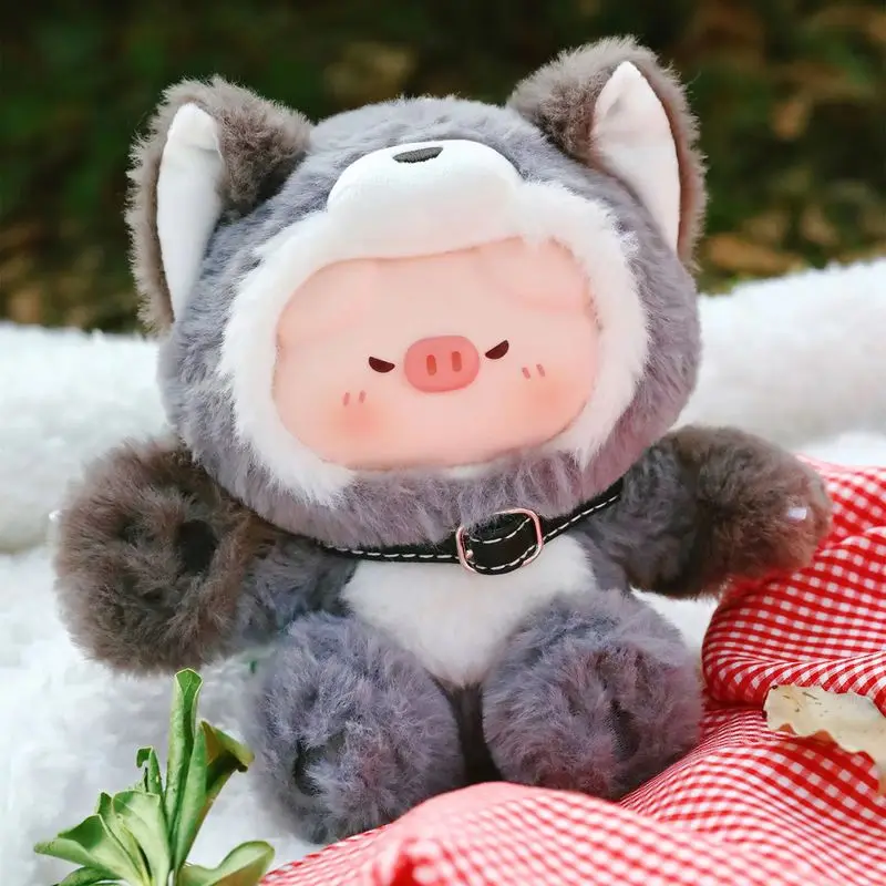 

Piko Pig Mysterious Preview Letter Series Vinyl Face Plush Blind Box Collectible Bag Pendant Decoration Kawaii Surprise Toy Gift