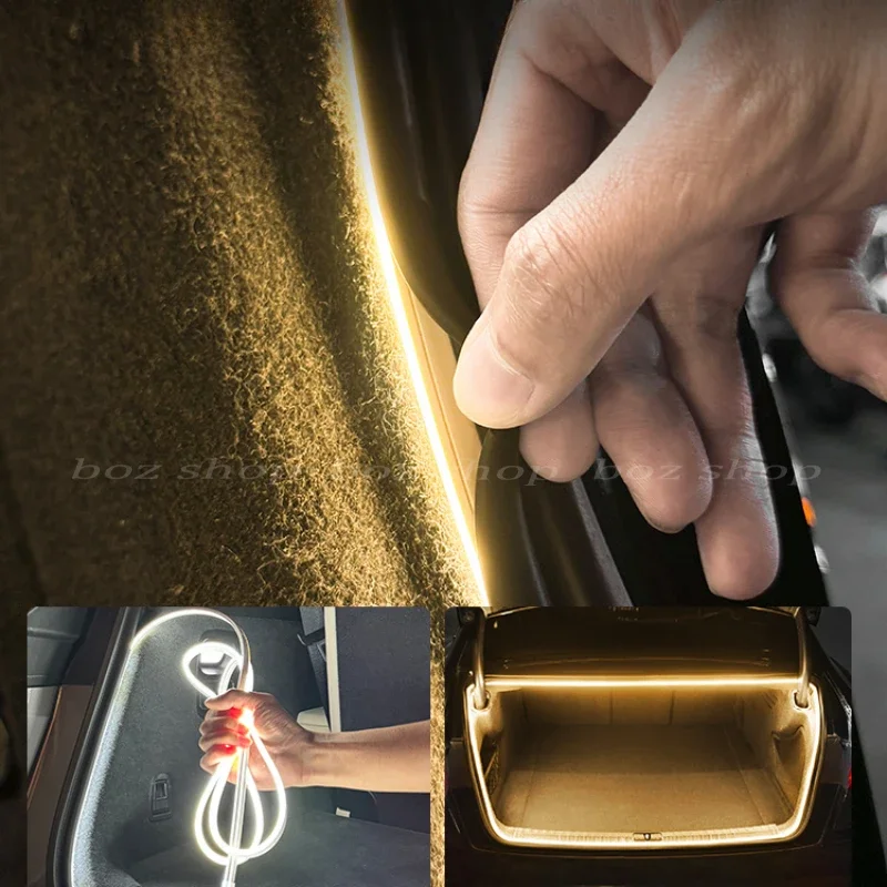 

Car Rear Trunk Decorative Light Easy Install Modified Lighting Interior Decorative Light Bar For Audi A6L/A5/A8L/Q3L/Q2L/Q5L