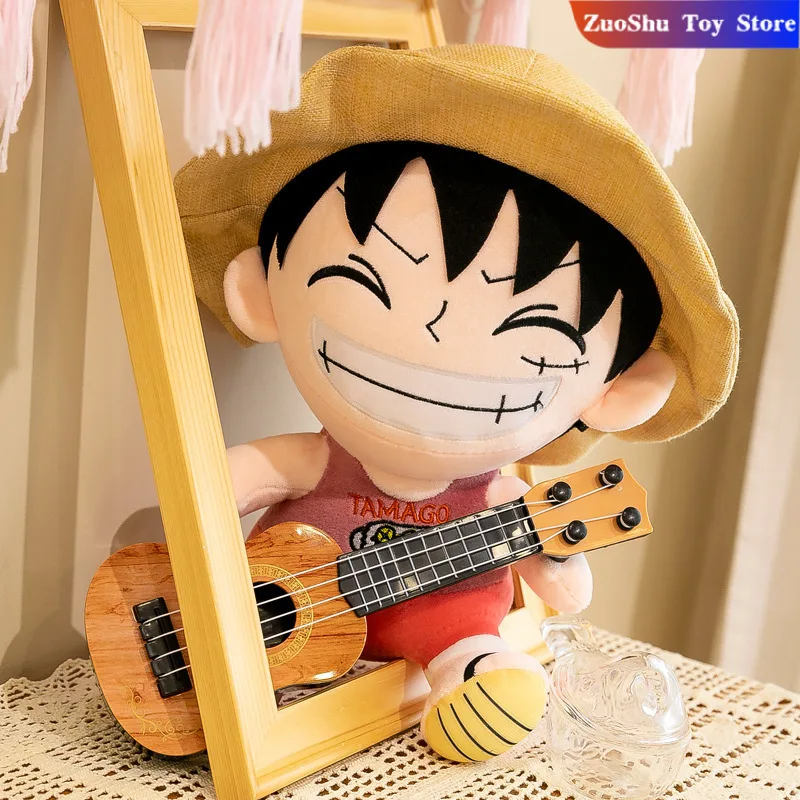 

One Piece Anime Figure Luffy 30-55cm Stuffed Plush Doll Toy Bedroom Decoration Sleeping Pillow For Kid Xmas Gift Toy