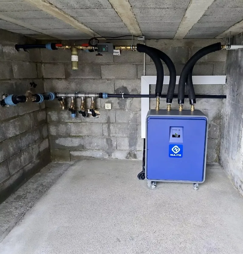 

China Low Noise 10kw 13kw Heating Ground Water Source Inverter R32 R290 Geothermal Heat Pump 380V