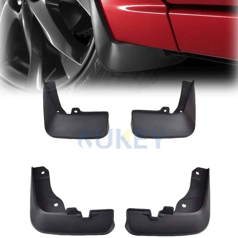 Front Rear Molded Mud Flaps For Mazda 3 (BM) Axela 4-Door Sedan 2014-2017 Mudflaps Splash Guards Mud Flap Mudguards 2015 2016