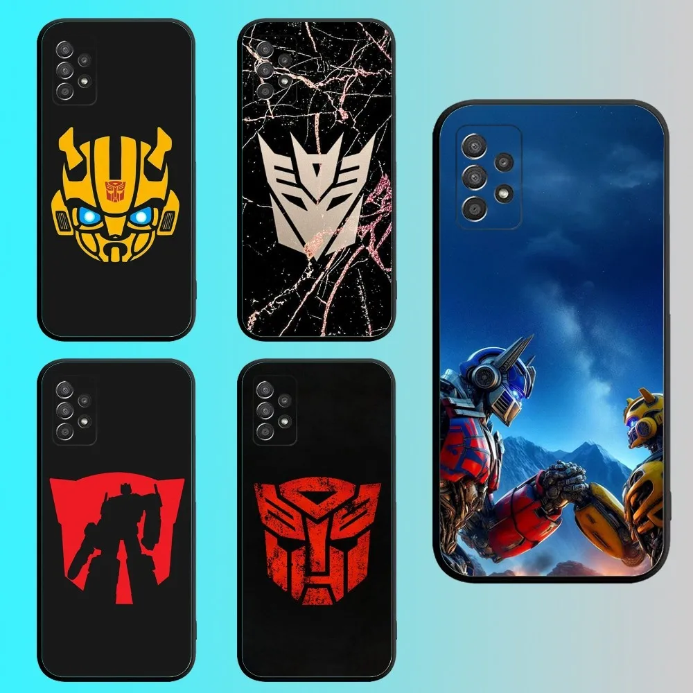 

Cool T-TransformerS Phone Case For Samsung S 25,24,21,22,23,30,20,Ultra,Plus,Fe,Lite,Note,10,9,5G Black Soft