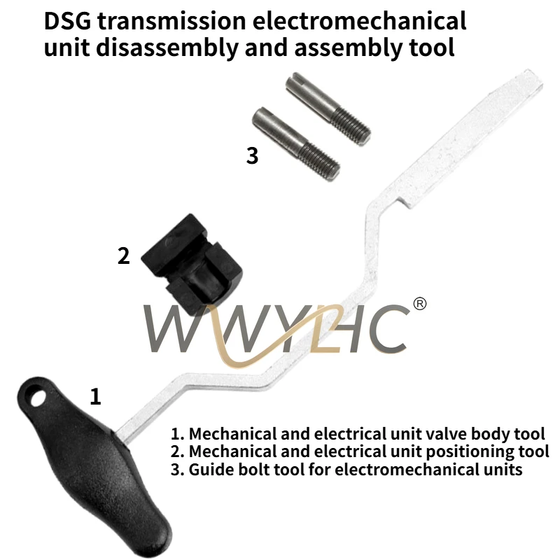 

Подходит для электромеханического блока коробки передач DSG 0AM, корпус клапана, инструмент для разборки и установки компьютера, верхняя вилка