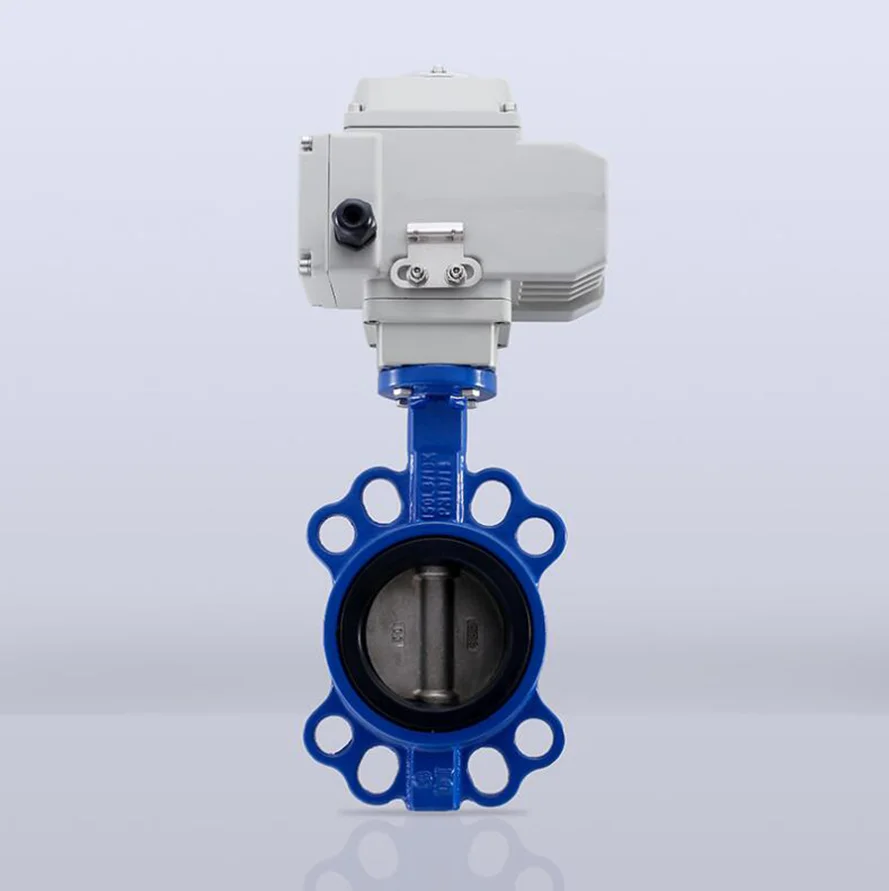 

Electric Flange Butterfly Valve D971X-16 Clamp Soft Seal Water Valve Actuator Valve DN50 65 80 200