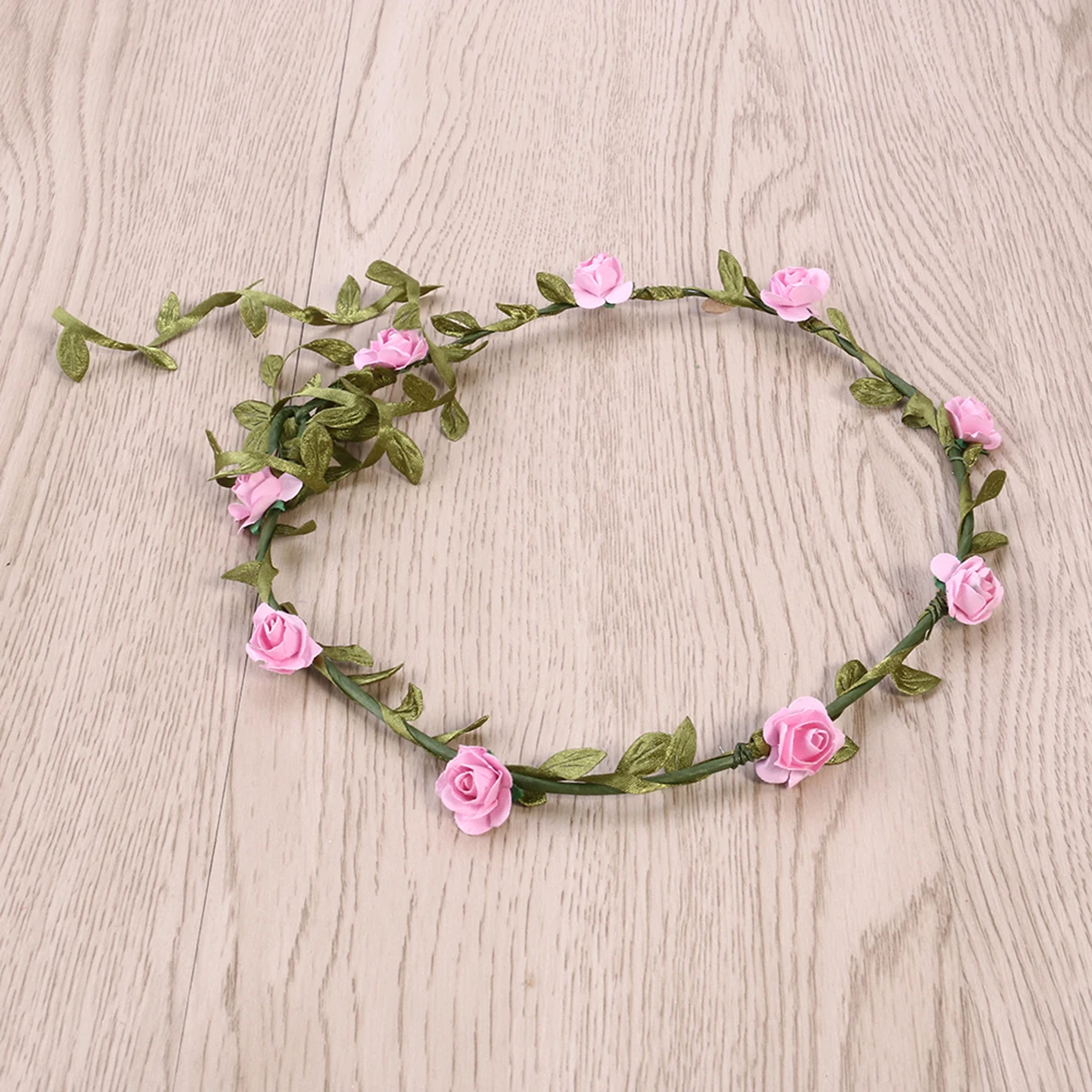 

10pcs Bohemian Flower Crown Floral Wreath Garland Headbands For Women Girls Wedding Beach Party Stylish Paper Flower Design
